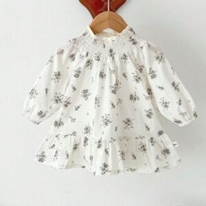 Baby girls cotton floral dress